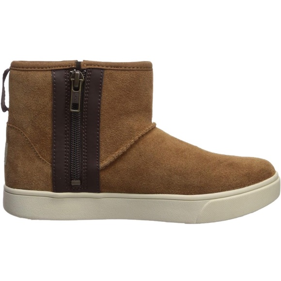 NEW: UGG Kids' Adler Sneaker, Chestnut, 5 M US Big Kid - Picture 2 of 11